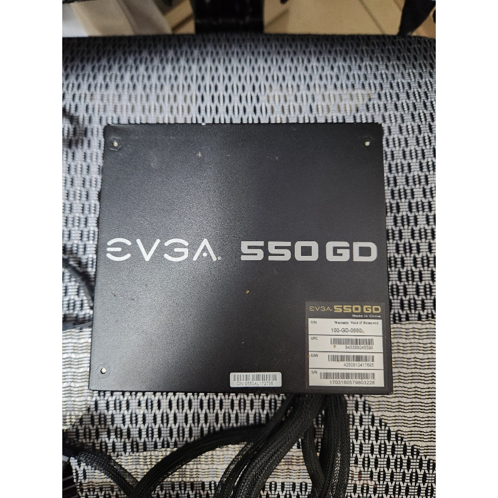 (二手)EVGA 550W GD 金牌POWER電源供應器