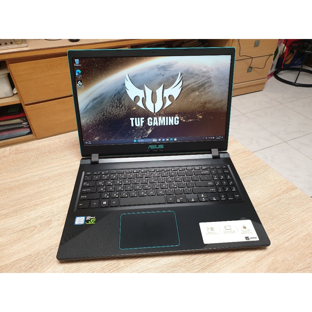 騰技 ASUS X560UD 15吋筆電(i5-8250U/12G/256 SSD+1TB/GTX1050 2G/閃電藍