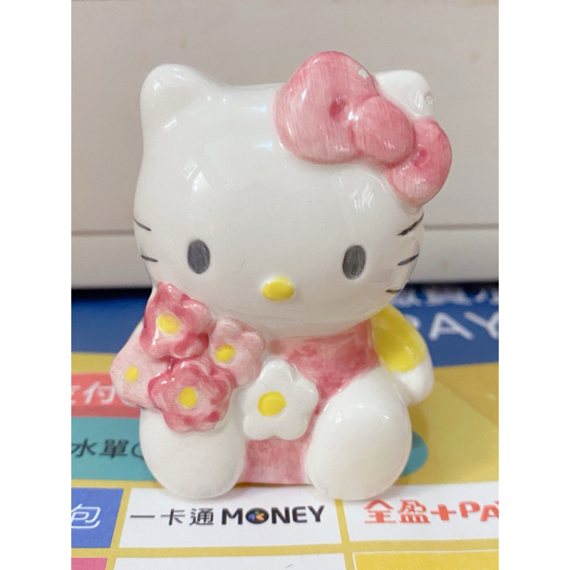 Hello Kitty 1997年陶瓷公仔牙籤罐