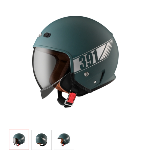 【ZEUS】ZS-391系列 A29 消光岩綠色 半罩式 4分之3罩安全帽 太空帽  🔥
