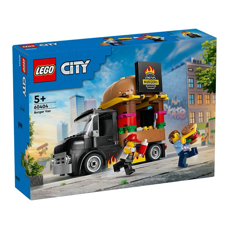 Home&amp;brick LEGO 60404 漢堡餐車 City