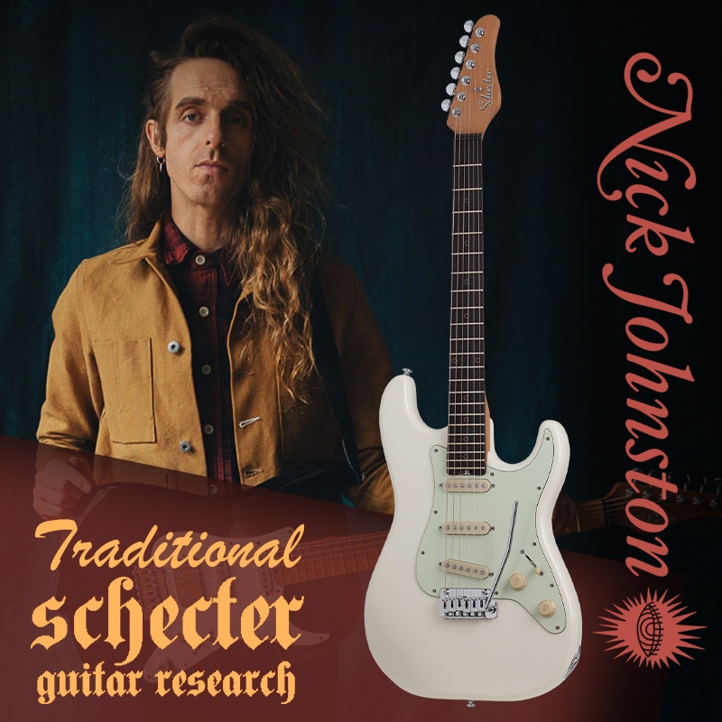簽名款 Schecter Nick Johnston Traditional AS 電吉他【又昇樂器.音響】