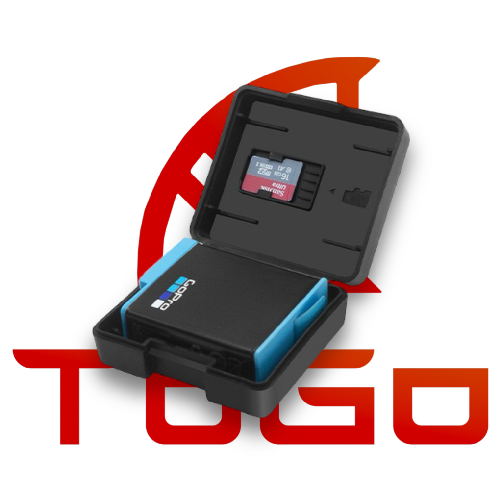 【台灣現貨】【發票】GoPro電池收納 Hero11 10 9運動相機配件 儲存卡 收納盒
