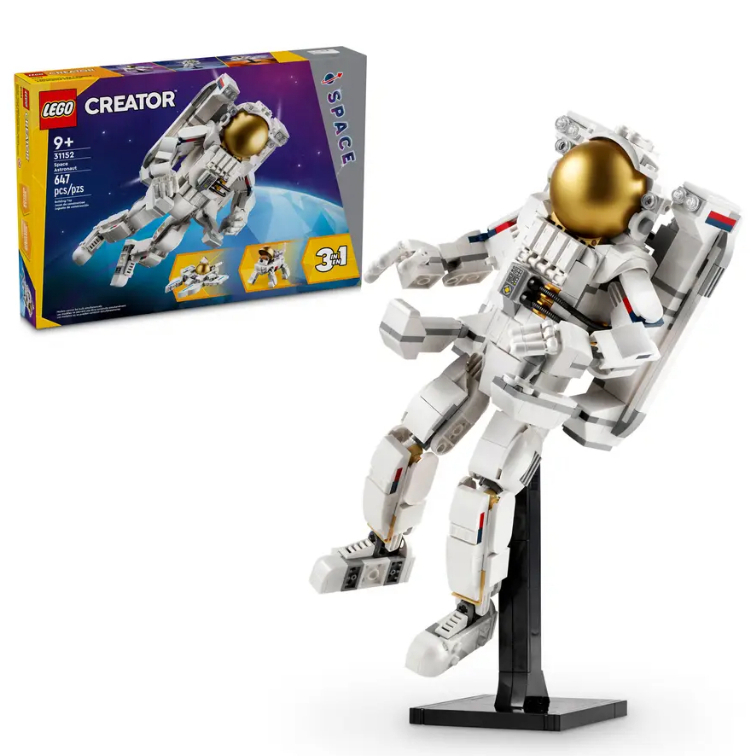 【台南樂高 益童趣】&lt;現貨&gt; LEGO 31152 太空人 創意系列 樂高3合1 太空船 太空狗狗 宇航員