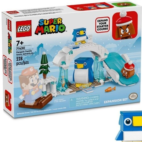 [大王機器人] 樂高 LEGO 71430 Super Mario-企鵝家族的雪地探險 超級瑪利歐™