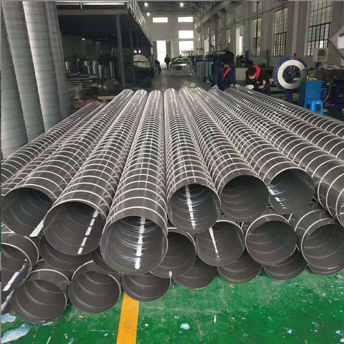 鍍鋅螺旋風管 工業除塵管 焊接管 按需生產 快速發貨