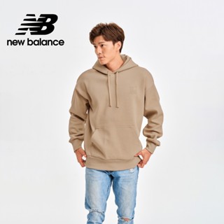 【New Balance】 NB SDS厚磅連帽長袖上衣_男性_卡其色_AMT41351SOT
