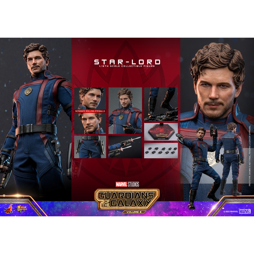 新品預購 野獸國 Hot Toys MMS709 星際異攻隊 星爵 奎爾 非 MMS255 MMS421 MMS539