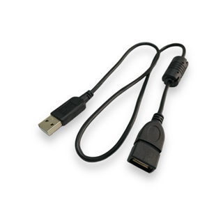 『正典UCHI電子』 USB傳輸線 USB2.0 公對母延長線 帶磁環 50CM 電控延長線 接收器 延長 USB線