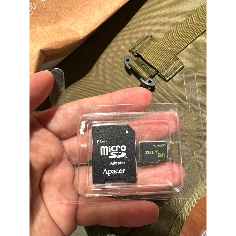 Apacer micro SDHC 記憶卡 32GB（全新未拆