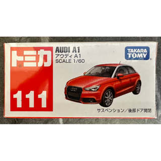 Tomica 多美 No.111 111 AUDI A1 紅色 模型車 模型
