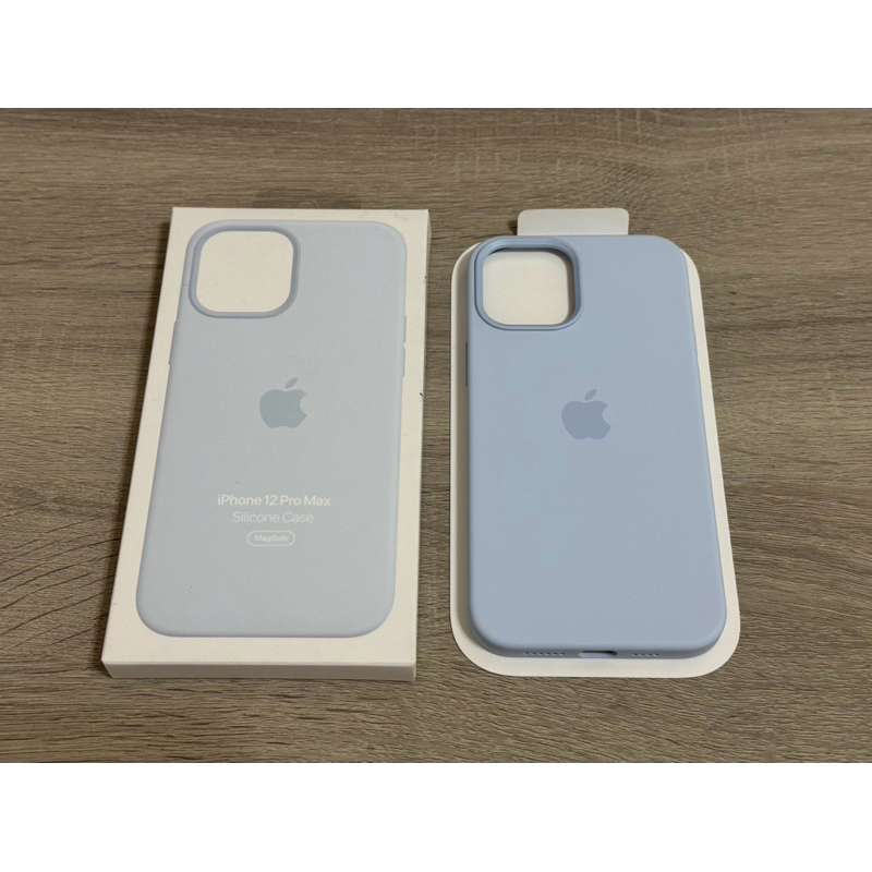 iPhone12 Pro Max MagSafe 原廠矽膠保護殼 藍色
