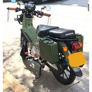 Cross Cub 110側行李箱 適用於 本田 CC110改裝硬式馬鞍箱 CC110 CC110硬式馬鞍箱