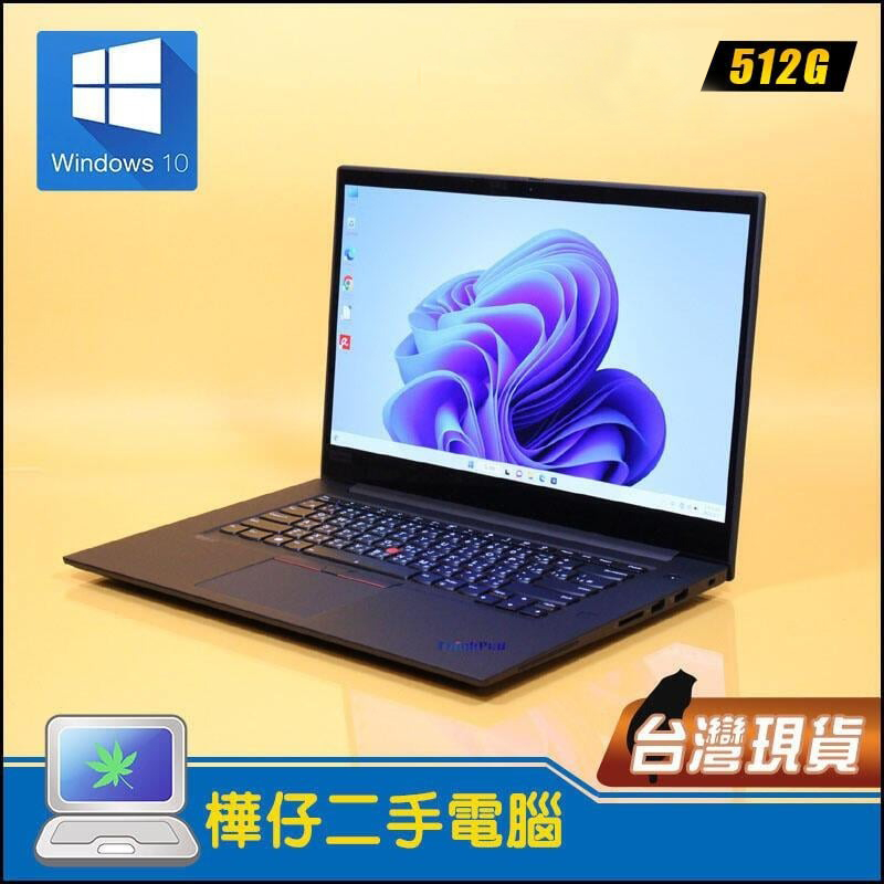 【樺仔二手電腦】Lenovo P1 Gen2 15.6吋 4K觸控 4G獨顯繪圖工作站 32G記憶體 W10 512G