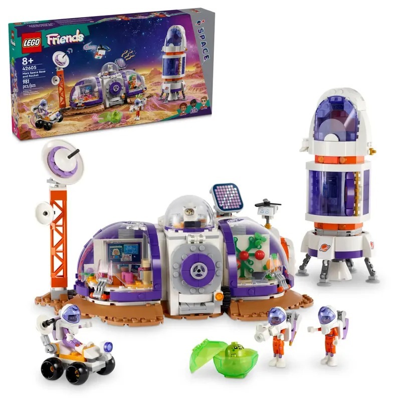 ⭐Master玩具⭐樂高 LEGO 42605 火星太空基地和火箭 Mars Space Base