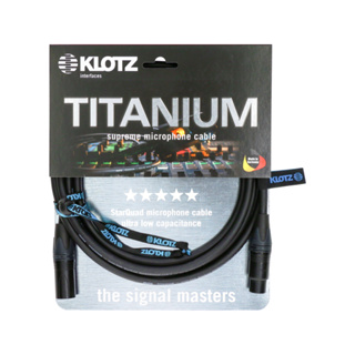 KLOTZ TITANIUM 1/3/5/10 公尺 音響/MIC用平衡線 XLR-XLR 一條