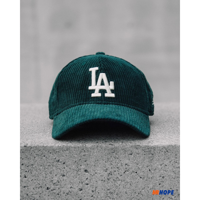 ⁡【MR.HOPE】國外限定New Era LA Dodgers Wide Cord 9Forty 燈芯絨 棒球帽 老帽
