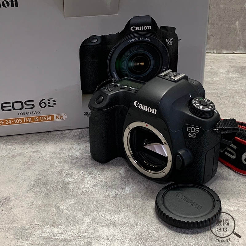 『澄橘』Canon EOS 6D  Body 機身 二手 快門25xxx  《歡迎折抵 鏡頭租借 鏡頭出租》A66665