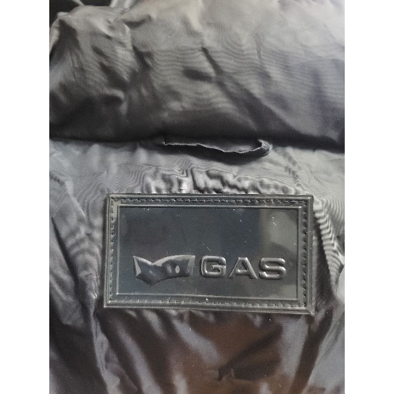 GAS義大利品牌-時尚品牌快來撿便宜男款M號短版羽絨外套 商品描述尺寸標示