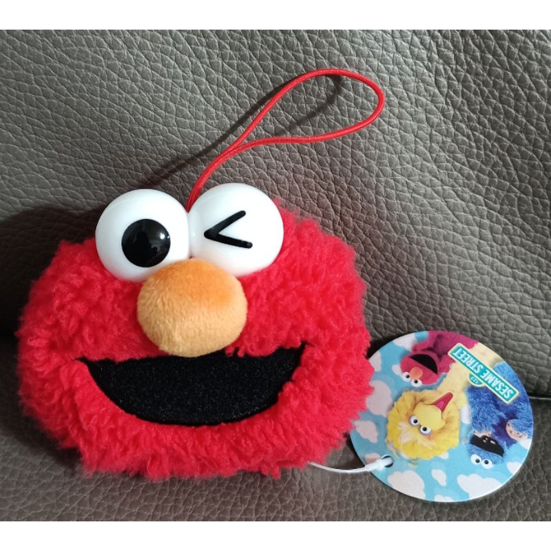 * 日本 景品 芝麻街 Elmo 艾蒙 造型 絨毛 玩偶 吊飾