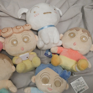 正版授權💙現貨快速出貨 蠟筆小新 春日部防衛隊 小新 小白 小葵 風間 阿呆 粉彩蠟筆娃娃 絨毛娃娃 玩偶 超Q娃娃