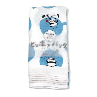 今治毛巾 多用途紗布長毛巾 薄輕長33x100cm - 熊貓乒乓 [偶拾小巷] 日本製