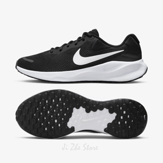 【吉喆】現貨↘ Nike Revolution 7 男款 輕量 透氣 無縫 設計 緩震 慢跑鞋 FB2207-001