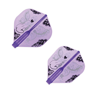 【Fit Flight AIR】Printed Series Monarch Fairy Purple 鏢翼 尾翼 飛鏢