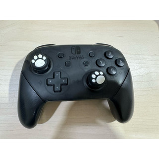 二手 NS Switch PRO 控制器 +良值switch手把 黑色+充電座