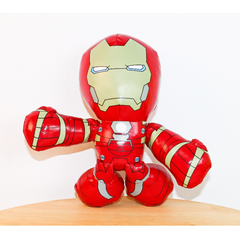 【藏寶船】Q版 漫威 Marvel 鋼鐵人 Iron Man 娃娃 布偶 玩偶 填充玩具 交換禮物