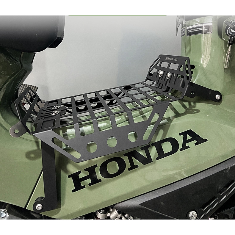 CUB110中置菜籃子 適用於 Honda 魅力110中置貨架 CUB110 金屬貨架 CC110後箱