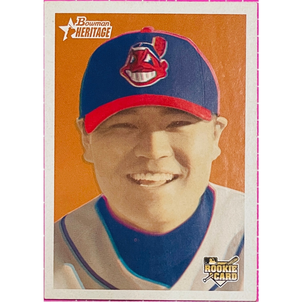 秋信守 新人卡 印地安人隊 MLB 2006 TOPPS HERITAGE SHIN SOO CHOO #219 棒球卡