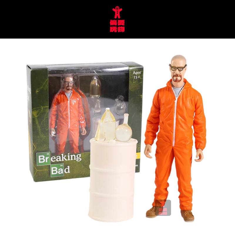 偏愛玩物👾《瓦特．懷特》Mezco 正版 絕命毒師 Breaking Bad 製毒師 藥命限定 7吋 公仔