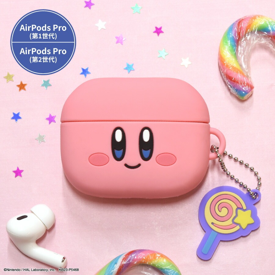 日本正版 星之卡比 AirPods Pro 耳機殼【木寶】 AirPods Pro 2 耳機保護套 耳機 卡比 矽膠殼