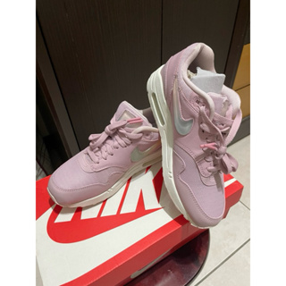 Nike air max粉紫球鞋-7.5號