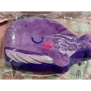 全新商品💖 韓國 官方 鯨魚 娃娃 紫色 抱枕 防彈BTS TinyTAN 2nd Anniversary whale