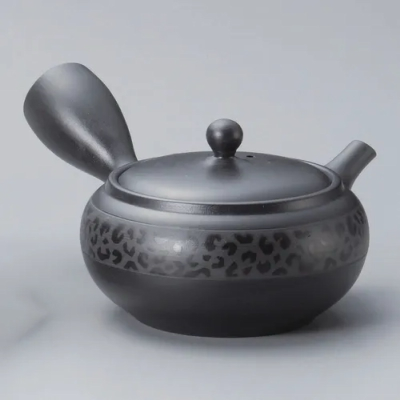 日本常滑燒 蜂巢式濾網 側把壺 泡茶壺 手工壺 急須