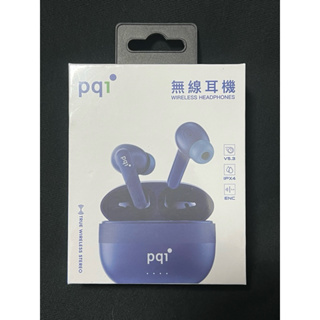 PQI 無線藍芽耳機 夜幕黑/青黛藍BT 5.3 降噪耳機 防汗耳機 運動耳機 入耳式耳機 藍牙無線耳機 PQ
