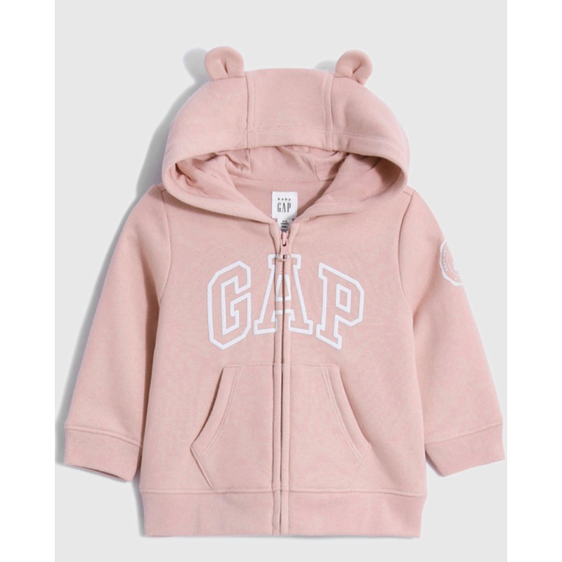 GAP Baby Logo鬆緊褲/Logo熊耳連帽外套