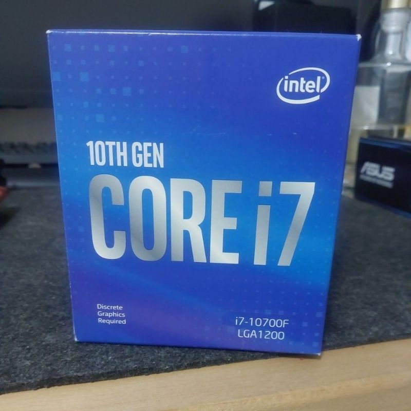 英特爾 Intel 10th Gen I7-10700F LGA1200