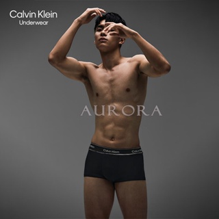 Aurora 購物分享💕Calvin Klein 男士純棉四角內褲 高端男士精品裸感內褲 一盒3條裝（黑色/藏青/紅色）