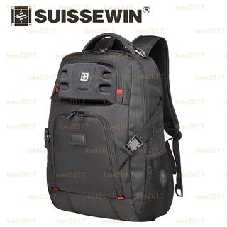 防潑水 大容量 Suissewin 瑞士 軍刀 背包 出國 旅遊 電腦包 筆電包 商務 旅行 後背包 登山包 登山 防水