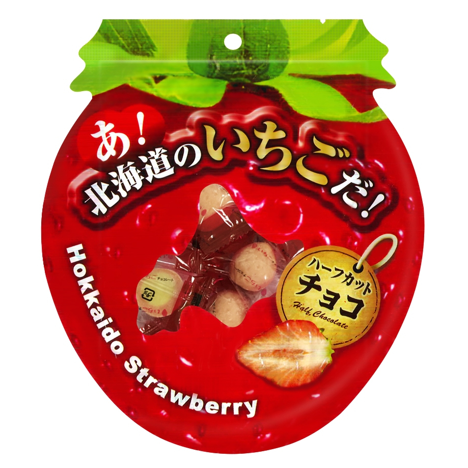 【Niu❤】日本北海道札幌 草莓巧克力 65g 草莓 巧克力 北海道 甜點 零食 點心