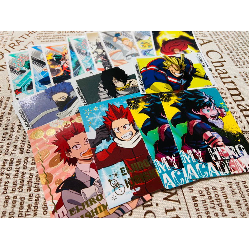 7/02更新 一組出清 我的英雄學院 透卡 小卡 收藏卡 爆豪 綠谷出久 轟焦凍 切島 上鳴 死柄木 波動天喰環 蛙吹