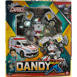 「全新正版現貨」Hello Carbot 衝鋒戰士DANDY 救援大力X 變形機器人