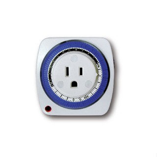 《仁和五金/農業資材》電子發票 24小時多段定時器正方形/1650W/T046-2 定時器 計時器 電精靈