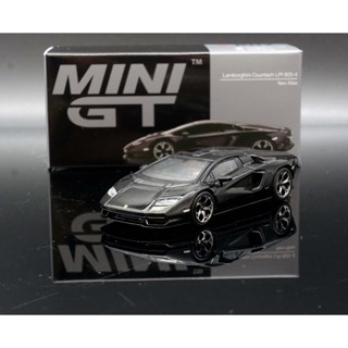 【MASH】現貨特價 Mini GT 1/64 Countach LP 800-4 Nero 黑 # 607 左駕