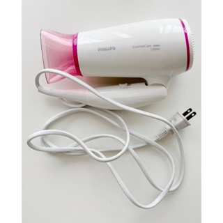 Philips 飛利浦 110V/240V出國旅行用負離子折疊靜音雙電壓 吹風機 國際電壓全世界皆適用