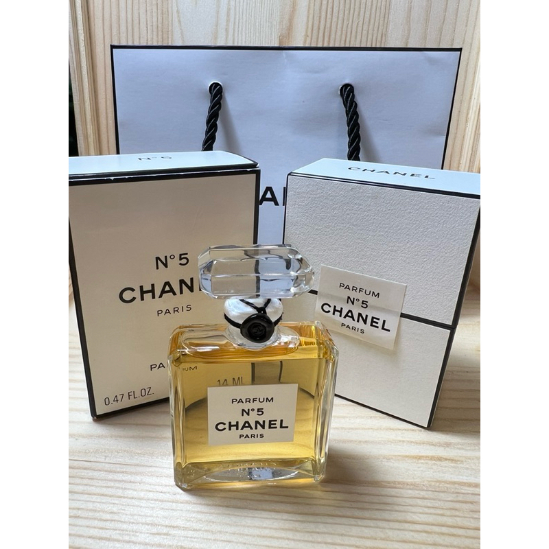 全新經典Chanel PARIS PARFUM 香奈兒N°5 沾式香精 14ml（老版）