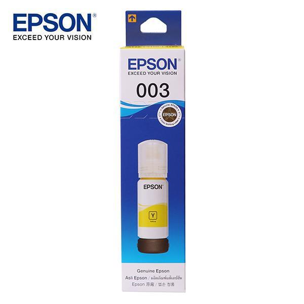 現貨#003原廠EPSON C13T00V 400 黃色墨水罐適用機型  L3110 L5590 L3550
